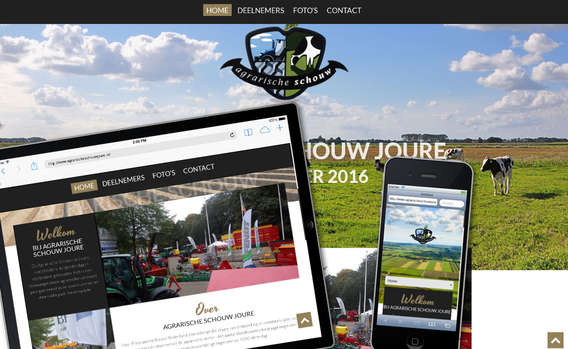 Website agrarischeschouwjoure.nl