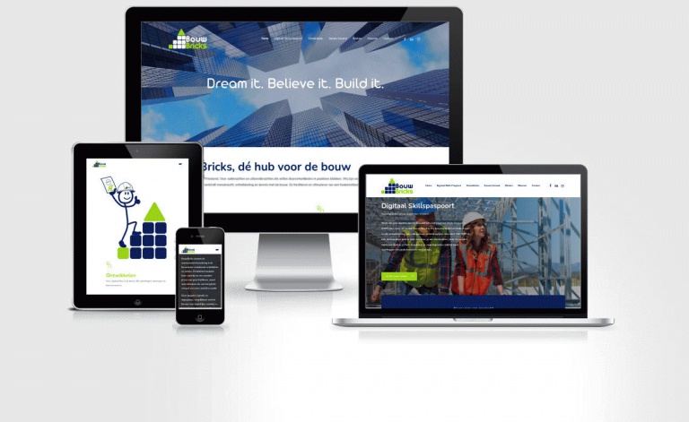 Voorbeeld website bouwbricks.nl